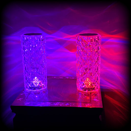 Crystal Meditation Lamp